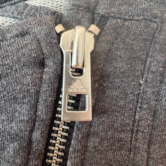 Adidas by Stella McCartney oversized Grey hoodie Vest - Picture 2 of 8